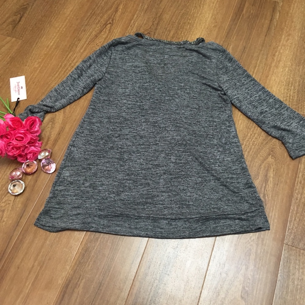 💋SALE💋 NWT/Juicy Couture Embellished Trim Top - Picture 6 of 6